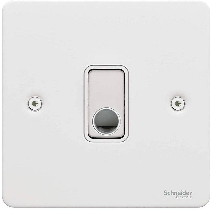 Schneider Ultimate Flat Plate White Metal Flex Outlet Plate GU2203WPW