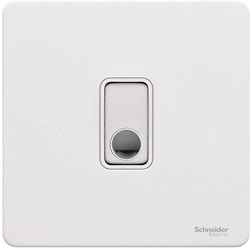Schneider Ultimate Screwless White Metal Flex Outlet GU2403WPW Available from RS Electrical Supplies