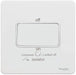 Schneider Ultimate Screwless White Metal Fan Isolator Switch GU1413WPW Available from RS Electrical Supplies