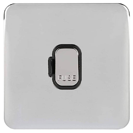 Schneider Lisse Deco Polished Chrome 13A Unswitched Spur GGBL5000BPCAvailable from RS Electrical Supplies