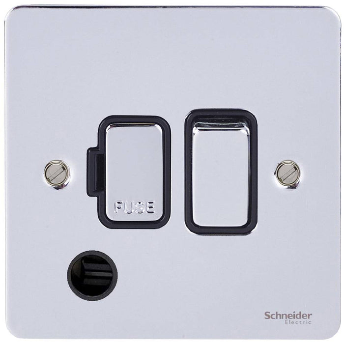 Schneider Ultimate Flat Plate Polished Chrome 13A DP Switched Spur with Flex GU5213BPC