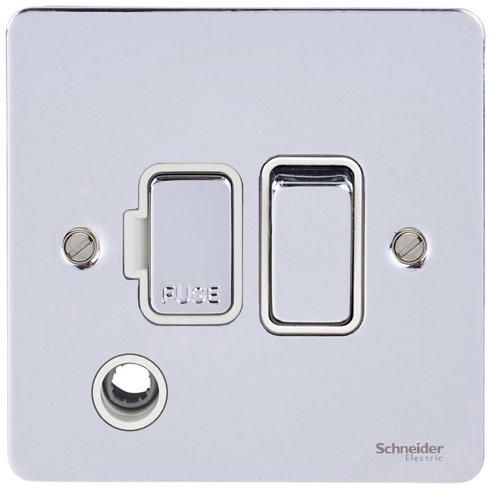 Schneider Ultimate Flat Plate Polished Chrome 13A DP Switched Spur with Flex GU5213WPC