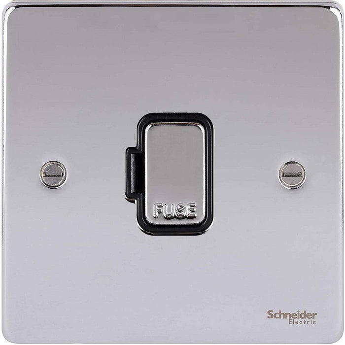 Schneider Ultimate Low Profile Polished Chrome 13A Unswitched Spur GU5500BPC