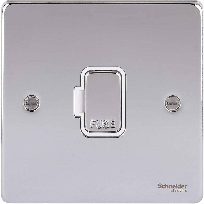 Schneider Ultimate Low Profile Polished Chrome 13A Unswitched Spur GU5500WPC