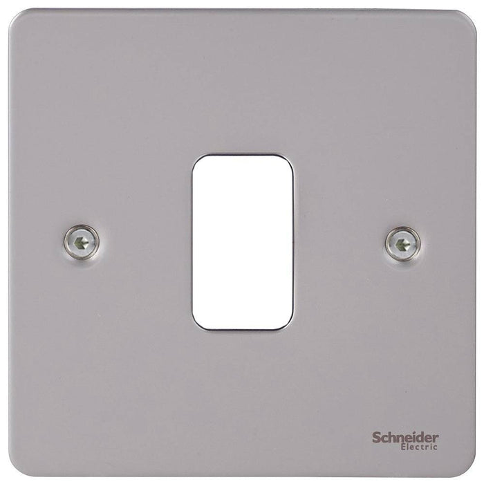 Schneider Ultimate Flat Plate Pearl Nickel 1G Grid Plate GUG01GPN