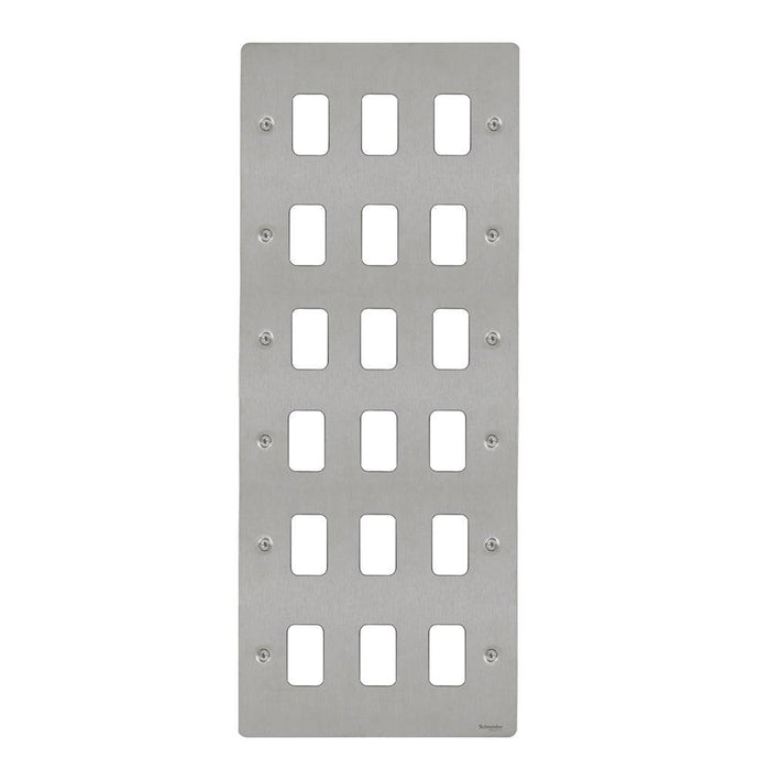 Schneider Ultimate Flat Plate Stainless Steel 18G Grid Plate GUG18GSS