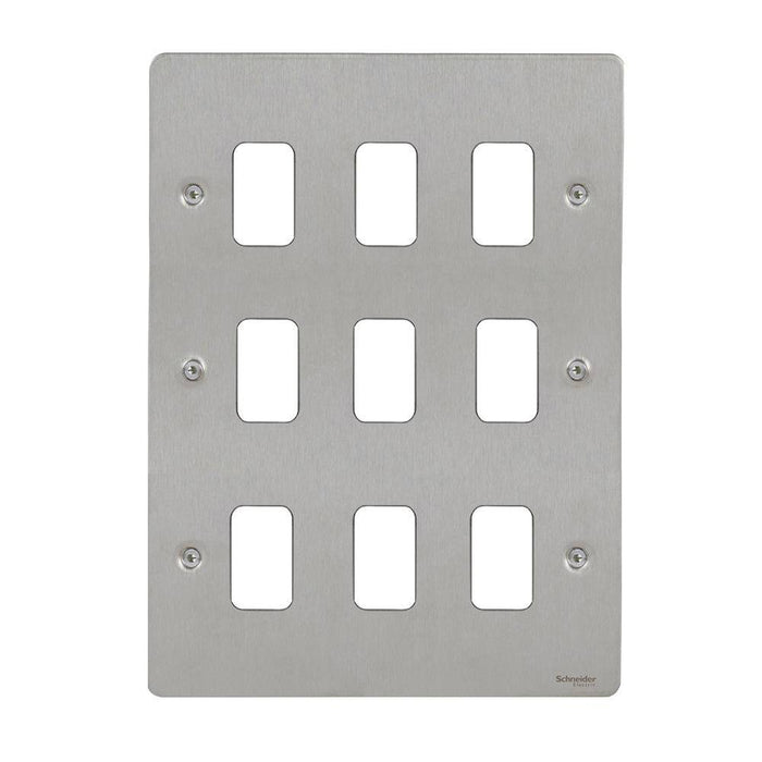 Schneider Ultimate Flat Plate Stainless Steel 9G Grid Plate GUG09GSS