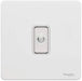 Schneider Ultimate Screwless White Metal 1G Intermediate Toggle Switch GU1414TWPW Available from RS Electrical Supplies