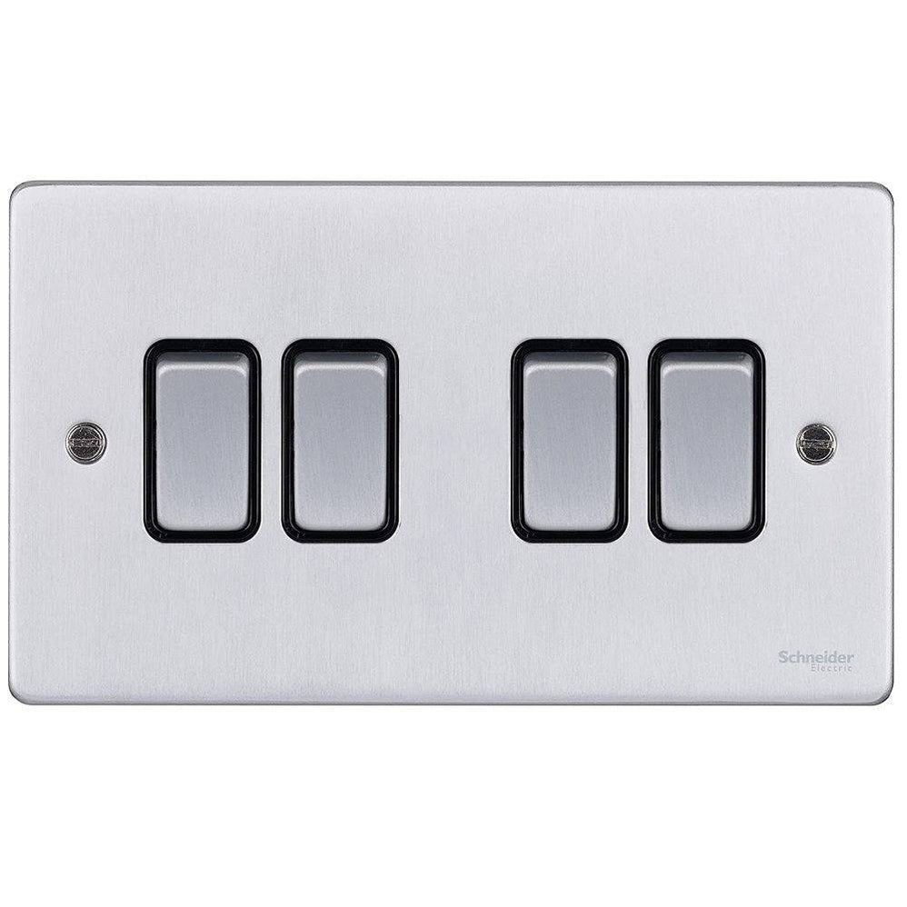 Schneider Ultimate Low Profile Switches and Sockets RS Electrical