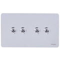 Schneider Ultimate Screwless Polished Chrome 4G Toggle Switch GU1442TPCAvailable from RS Electrical Supplies