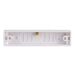 Schneider Ultimate Slimline White 16mm Double Architrave Pattress GPAT2G16A Available from RS Electrical Supplies