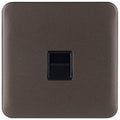 Schneider Lisse Deco Mocha Bronze RJ11 Data Outlet GGBL7051BMBS