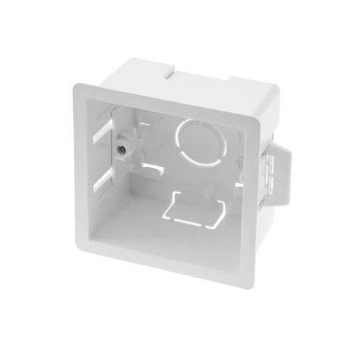 Click Cavity Wall Single Dry Lining Box 47mm WA106P Available from RS Electrical Supplies