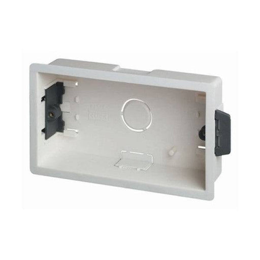 Click Essentials Cavity Wall Double Dry Lining Box 47mm WA0107P Available from RS Electrical Supplies