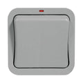 BG Storm Weatherproof 1G 2W Light Switch WP12