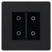 BG Evolve Matt Black 2G Master Touch Dimmer Switch PCDMBTDM2B Available from RS Electrical Supplies